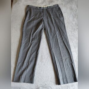 Brook Brothers Dress Pants 40x32 Grey Madisosn 346 Windowpane